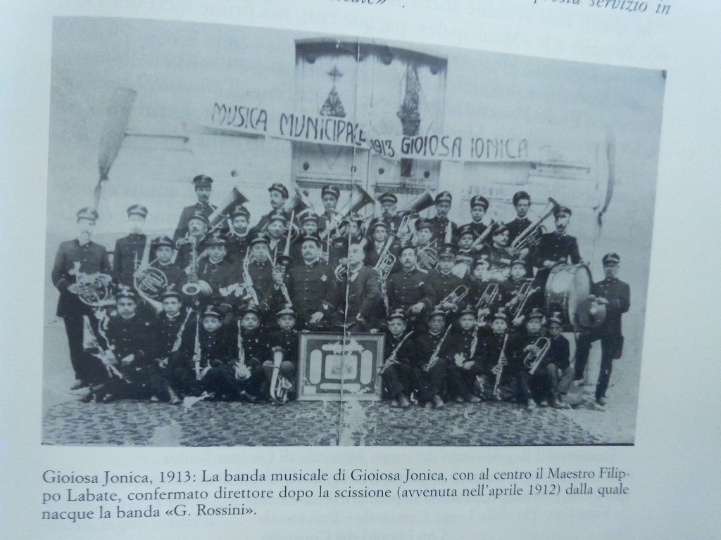 La Banda di Gioiosa Jonica anno 1913