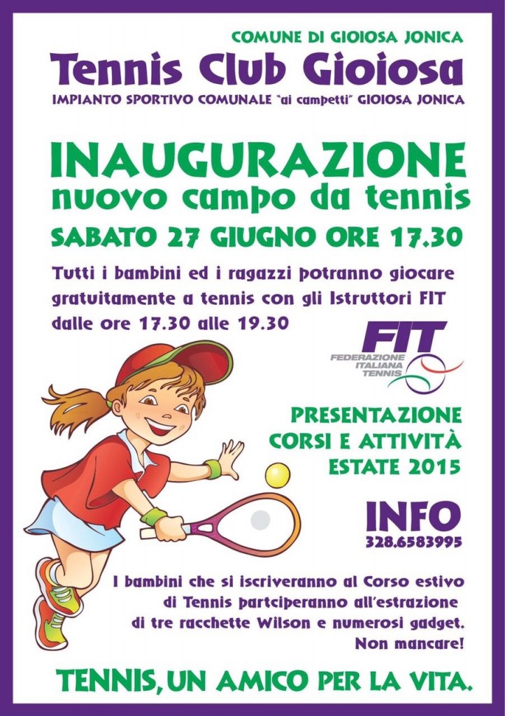 TennisInaugurazione