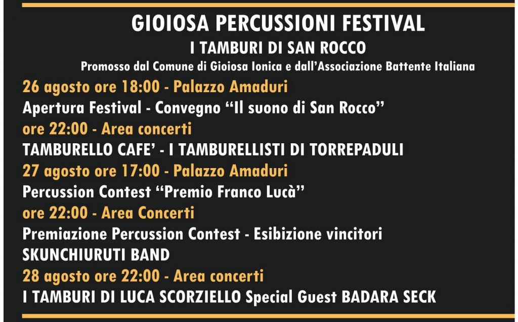 GioiosaPercussioniFestival