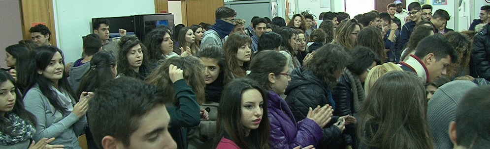 I ragazzi del Liceo Scientifico e lo SPRAR