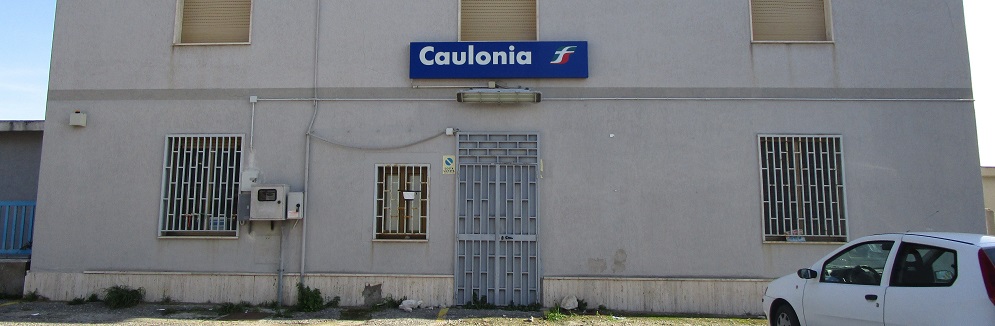 Lucchetto alla stazione di Caulonia