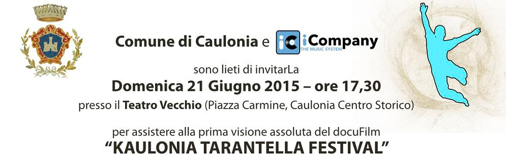 Presentazione del Docufilm sul Kaulonia Tarantella Festival