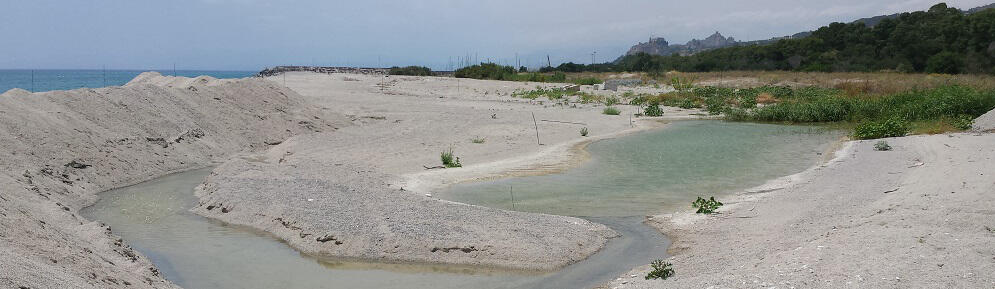 Dopo la rottura delle elettropompe le foto di Canne