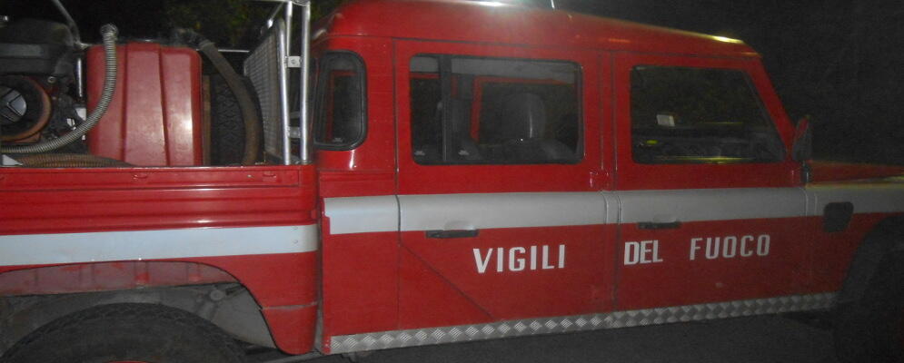 Caulonia: Incendio in contrada Amusa