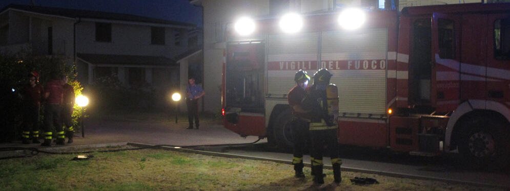 Caulonia: Incendio in una casa di contrada Marmorè