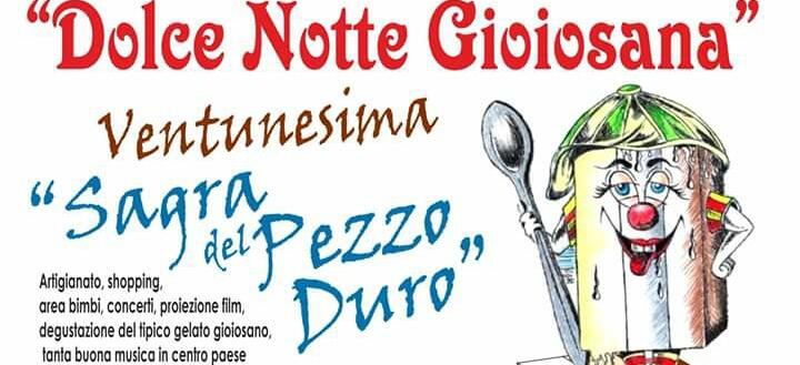 Il programma della “Dolce Notte Gioiosana” del 13 Agosto