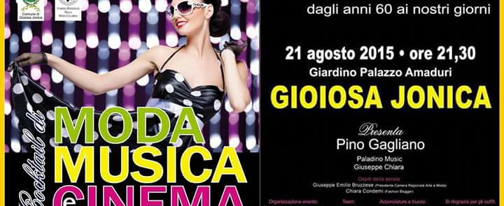 “Cocktail di moda, musica e cinema” a Gioiosa Jonica