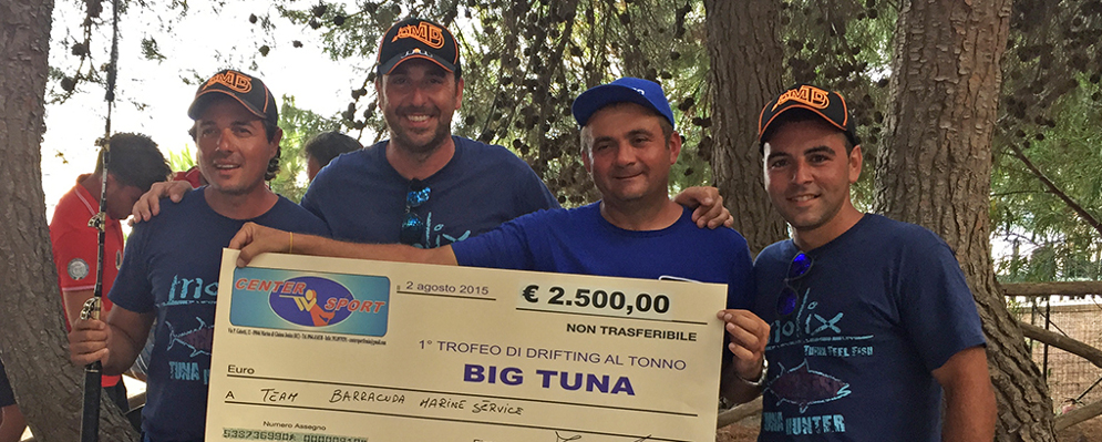 Il “Barracuda Marine Service ” ha vinto il 1° Trofeo “The Big Tuna”