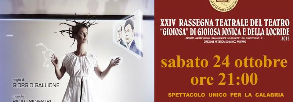 Stasera grande anteprima teatrale con Sabina Guzzanti a Gioiosa