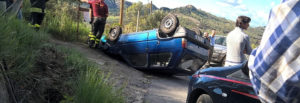 Incidente stradale a Riace. Auto si ribalta item-thumbnail
