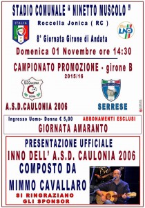 Il Caulonia Calcio e l’ inno di Mimmo Cavallaro item-thumbnail