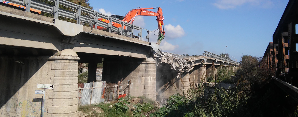 Demolizione ponte Allaro – Video