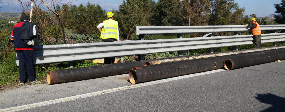 Ponte Allaro, iniziati i primi lavori – Video