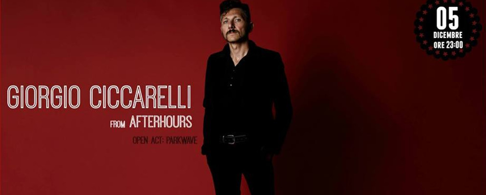 Giorgio Ciccarelli, dagli Afterhours all’ Ombligo De la Luna