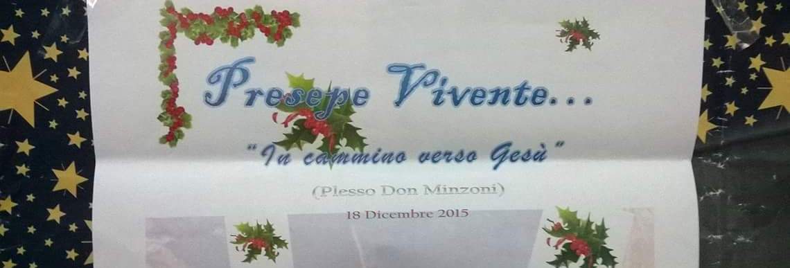 Il presepe vivente della Scuola Elementare “Don Minzoni”