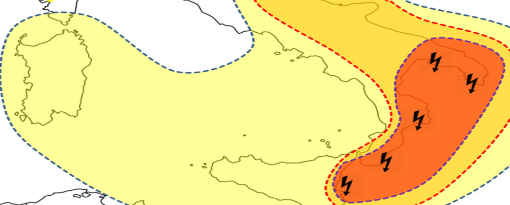 Allerta Meteo,rischio alluvione zone ioniche calabresi