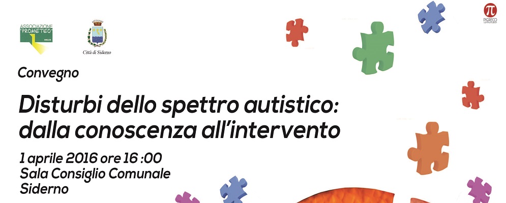 SIDERNO: VENERDÌ 1° APRILE IL CONVEGNO SUI DISTURBI DELLO SPETTRO AUTISTICO