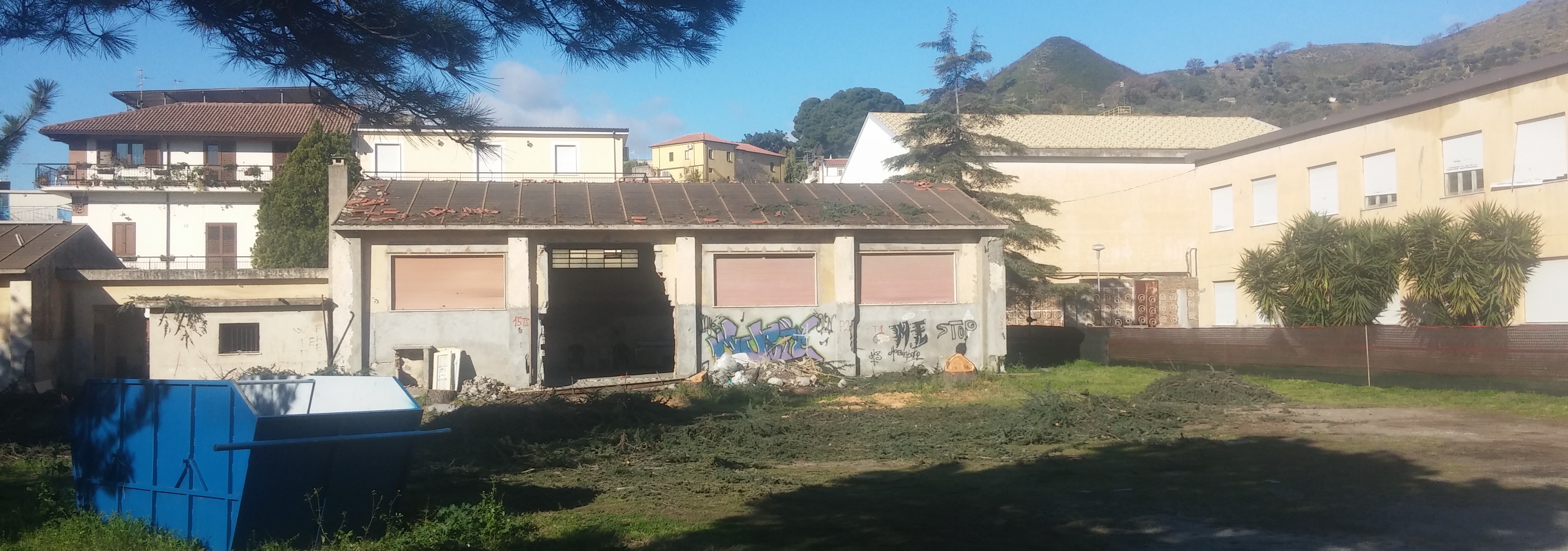 Iniziati i lavori presso la vecchia palestra della Scuola Elementare