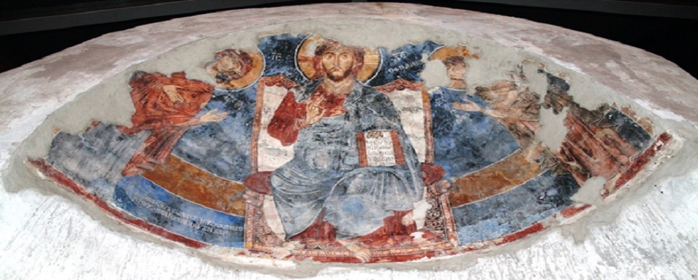 Un affresco di scuola bizantina dimenticato in Calabria : la Deesis di Caulonia Superiore