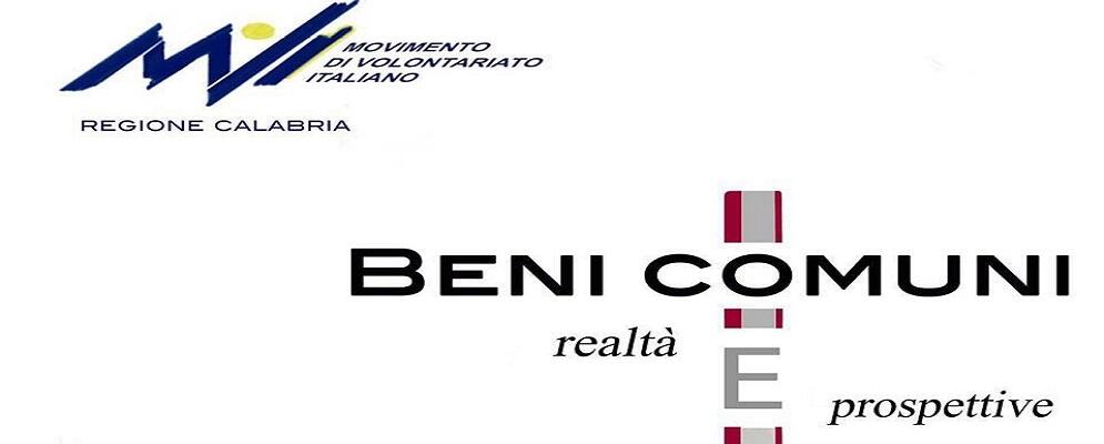 BENI COMUNI, OGGI INCONTRO A REGGIO CALABRIA