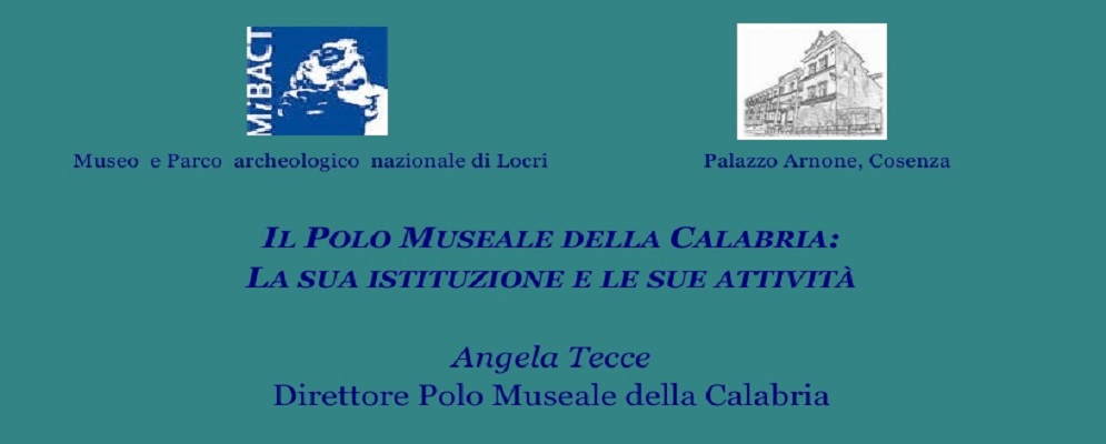 LOCRI, DOMANI L’INCONTRO SUL POLO MUSEALE DELLA CALABRIA