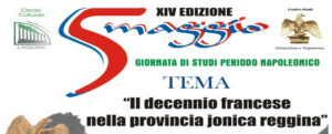 XIV ed. “5 maggio”:Il decennio francese nella provincia jonica reggina item-thumbnail