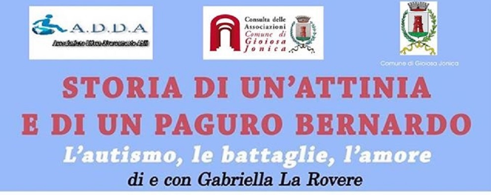 GIOIOSA IONICA, AUTISMO E TEATRO: GRANDE SUCCESSO PER LO SPETTACOLO DI GABRIELLA LA ROVERE‏