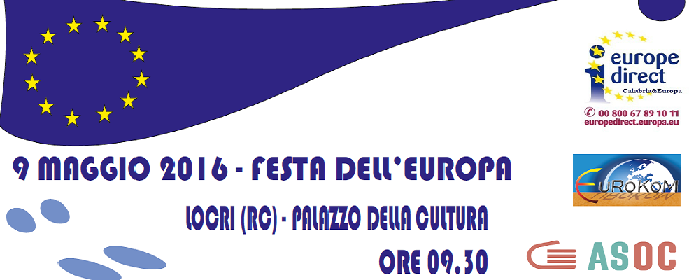 DOMANI LA FESTA DELL’EUROPA CON A “SCUOLA DI OPEN COESIONE”