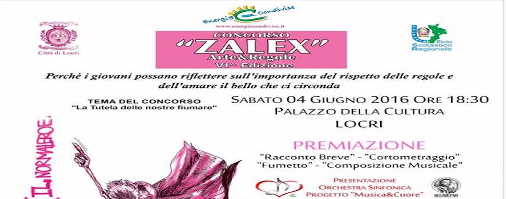 Locri: Concorso “Zalex” Arte&Regole VI^ Edizione