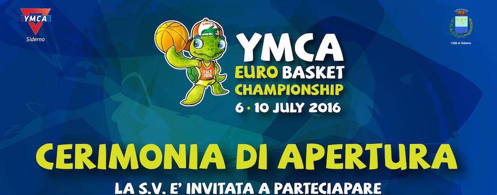 La Cerimonia di apertura Europei di Basket all’YMCA di Siderno