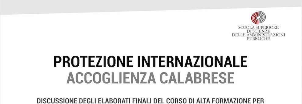 A Riace Corso di Alta Formazione in materia di protezione internazionale