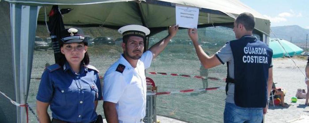 Gazebo-bar sequestrato a Reggio Calabria