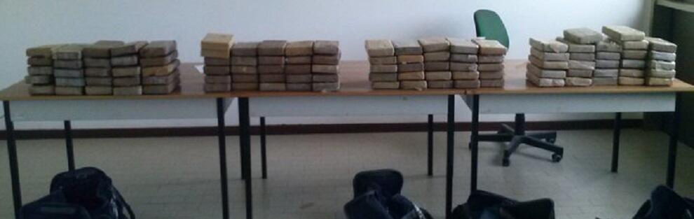 Carabinieri sequestrano 100 kg cocaina