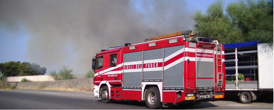 Incendio Caulonia – video