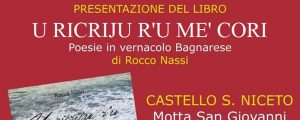 “U RICRIJU R’U ME’ CORI” di Rocco Nassi: 27 Luglio la presentazione item-thumbnail