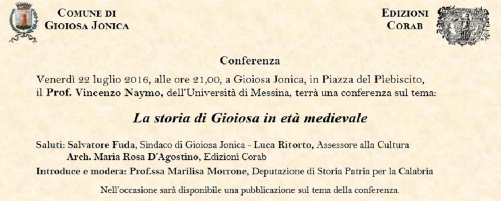 LA STORIA DI GIOIOSA IN ETà MEDIEVALE