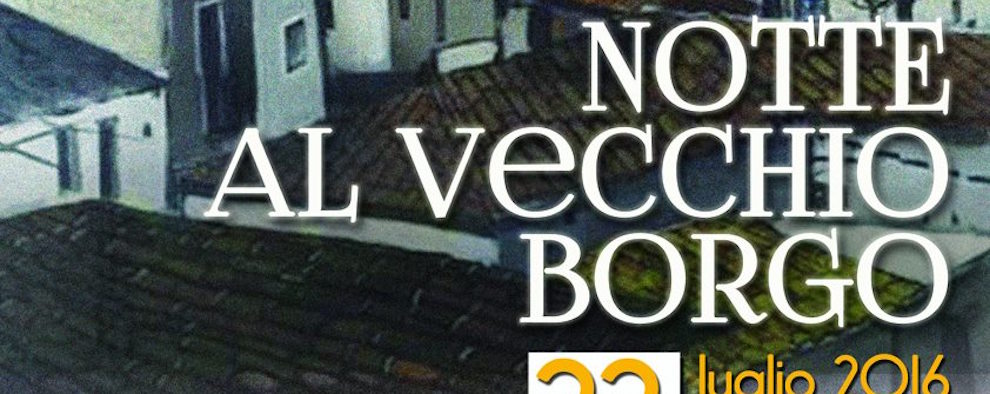 SOLIDARIETÁ E MUSICA D’AUTORE PER “NOTTE AL VECCHIO BORGO DI RIZZICONI”