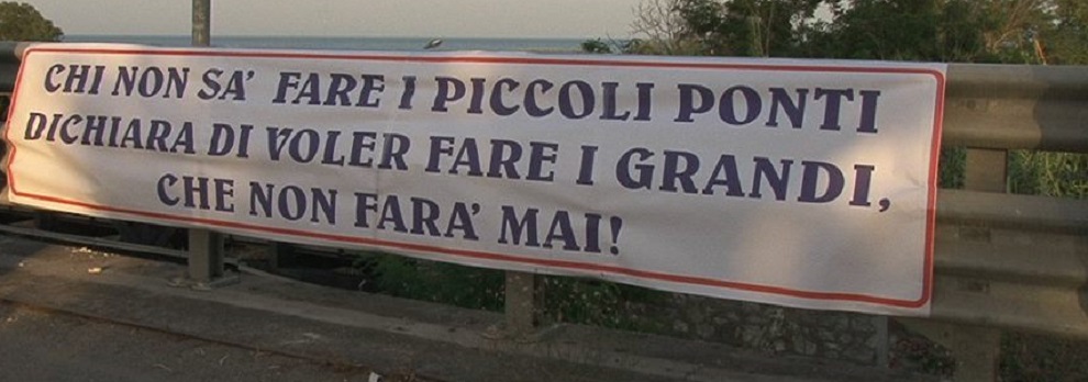 Consulta di Gioiosa: “Perchè l’Assocomuni non ha manifestato per il ponte sull’Allaro?”