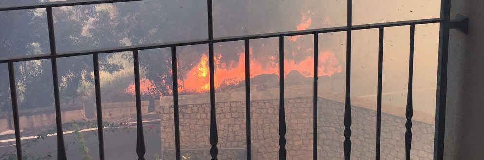 Caulonia: incendio Jannardello. Residenti polemici coi vigili del fuoco