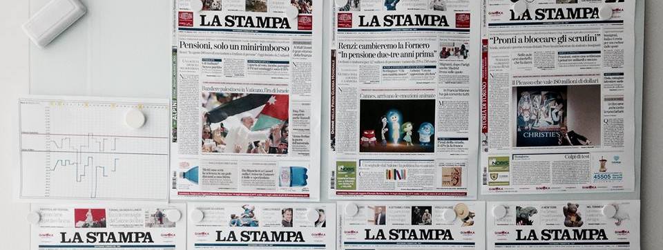 Il quotidiano “La Stampa” intervista il Sindaco Salvatore Fuda