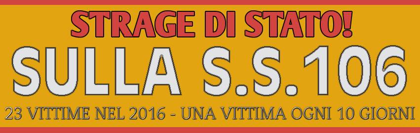 Basta strage di stato sulla statale 106. Quei genitori di Badolato non avranno più i figli per casa…