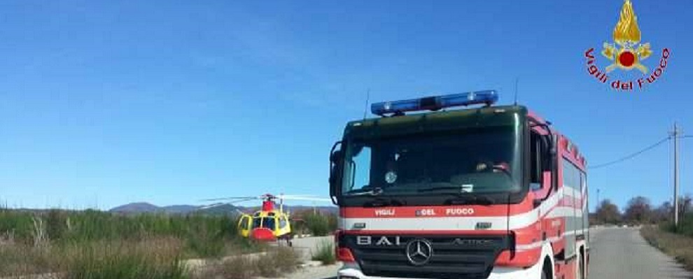 Ragazzo precipita da un ponte, salvato dai Vigili del Fuoco