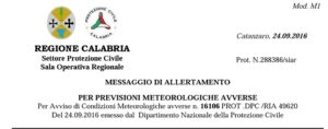 Domani allerta meteo sull’ intera regione item-thumbnail