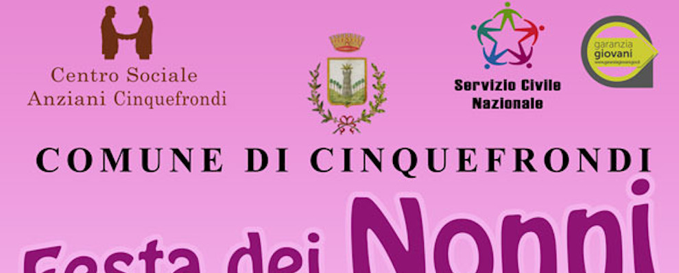 Cinquefrondi presenta “la festa dei nonni”