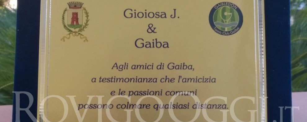 Gioiosa Ionica: tennis gaiba, il gemellaggio arriva fino in Calabria