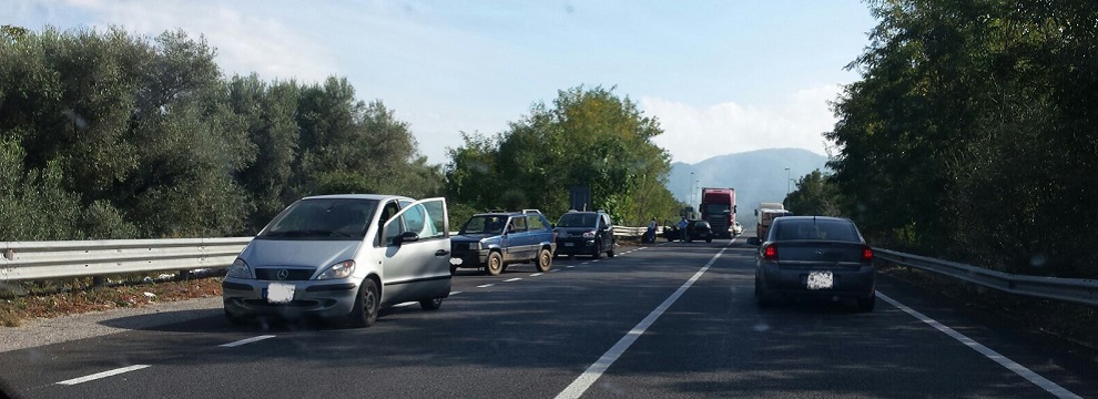 Strada Jonio-Tirreno: incidente all’altezza di Polistena