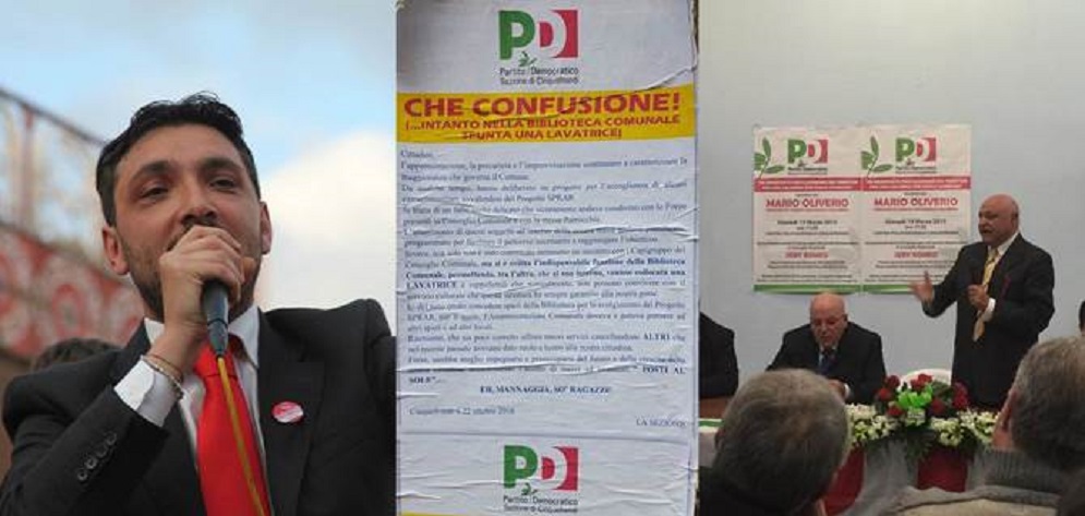 Secondo Lac News il Pd di Cinquefrondi è il Pd di Casa Pound e Salvini