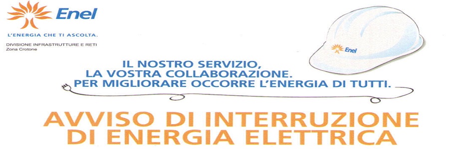 Caulonia marina domani ancora senza energia elettrica