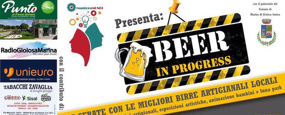 “Beer in progress” a marina di Gioiosa