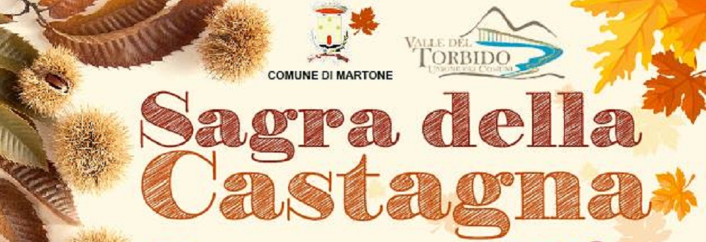 Martone: 6 novembre sagra della castagna